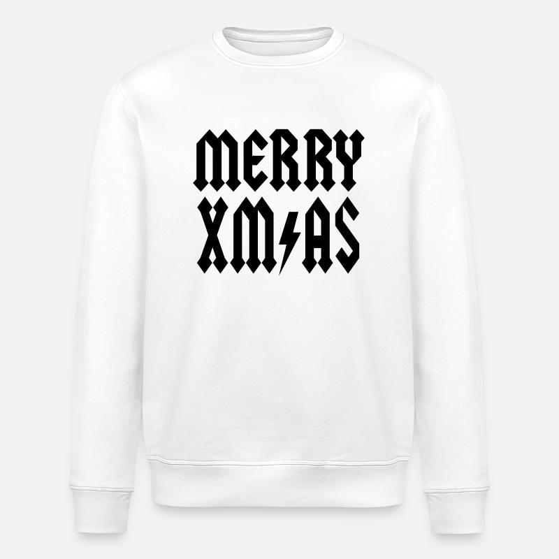 Weihnachten - Stanley/Stella Unisex Bio-Sweatshirt ROLLER - Weiß
