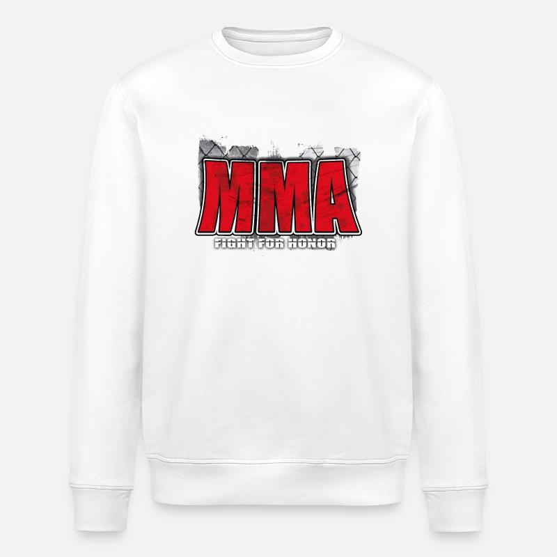 mma fight - Sweat bio ROLLER Stanley/Stella Unisexe - blanc
