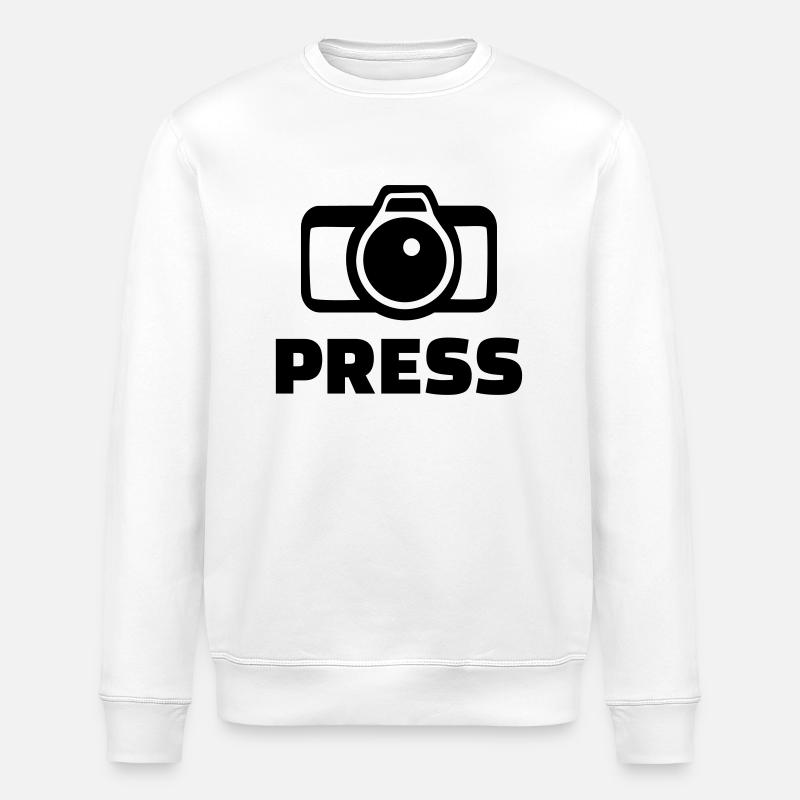 Press - Sweat bio ROLLER Stanley/Stella Unisexe - blanc