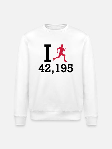 Marathon - Stanley/Stella ROLLER Unisex Organic Sweatshirt - white