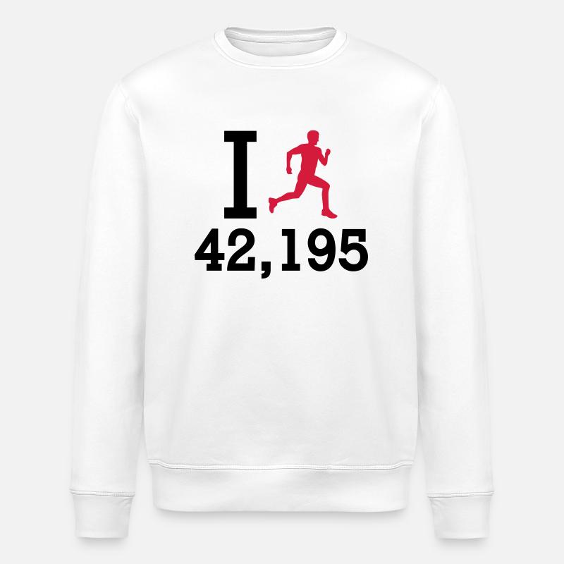 Marathon - Stanley/Stella Unisex Bio-Sweatshirt ROLLER - Weiß