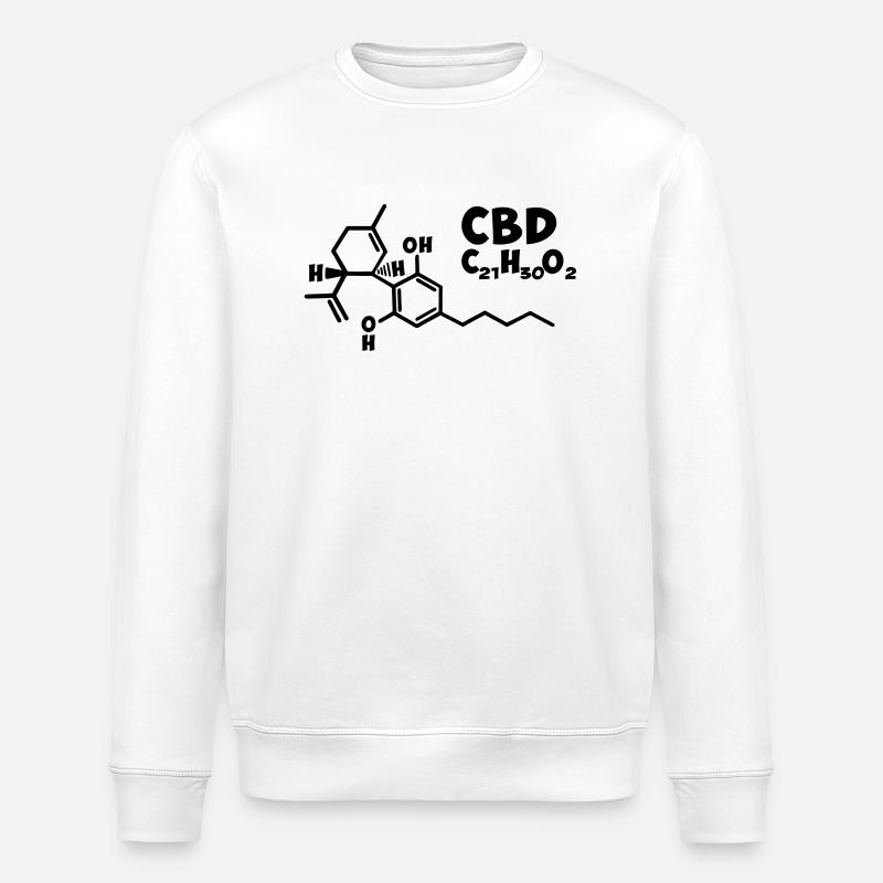 cbd - Stanley/Stella Unisex Bio-Sweatshirt ROLLER - Weiß