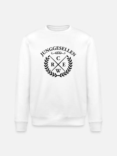 junggesellen crew - Stanley/Stella Unisex Bio-Sweatshirt ROLLER - Weiß