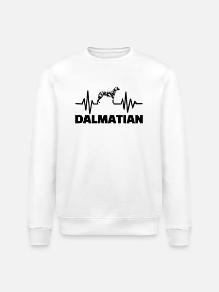 Dalmatien - Sweat bio ROLLER Stanley/Stella Unisexe - blanc