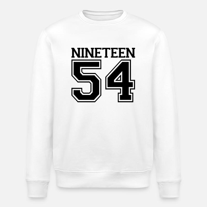 1954 - Stanley/Stella Unisex Bio-Sweatshirt ROLLER - Weiß