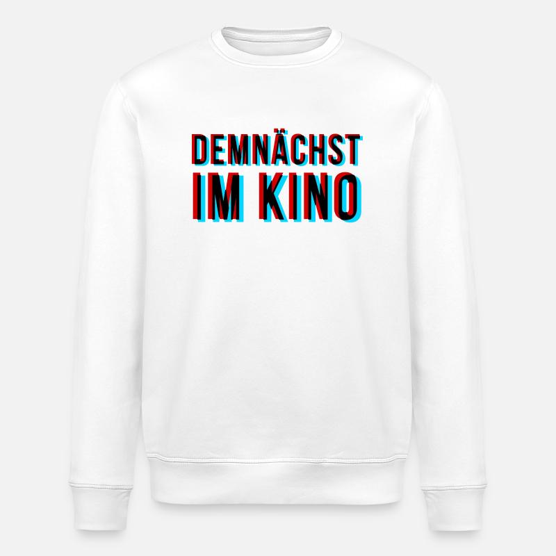 Demnächst im Kino - Stanley/Stella Unisex Bio-Sweatshirt ROLLER - Weiß
