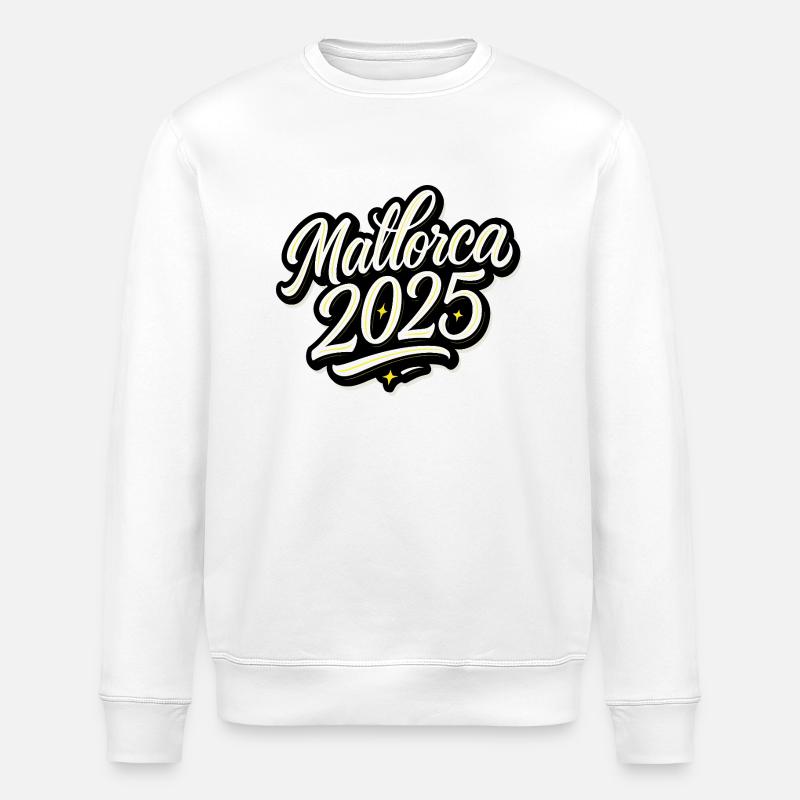 Majorque 2025 - Sweat bio ROLLER Stanley/Stella Unisexe - blanc