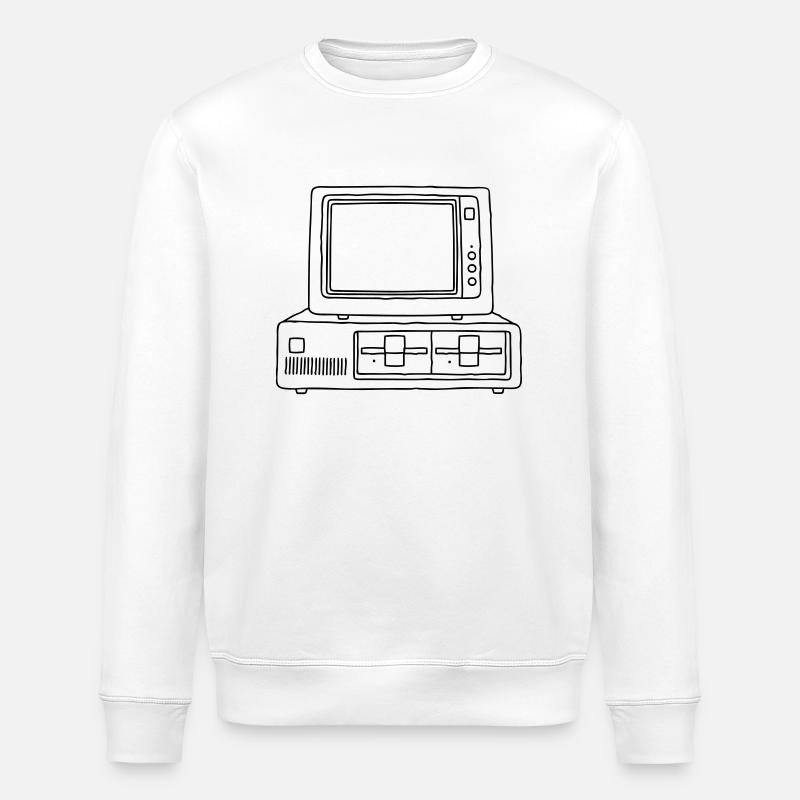 Ordinateur PC - Sweat bio ROLLER Stanley/Stella Unisexe - blanc