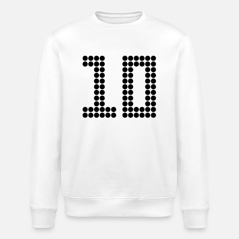 10 - Stanley/Stella ROLLER Unisex Organic Sweatshirt - white