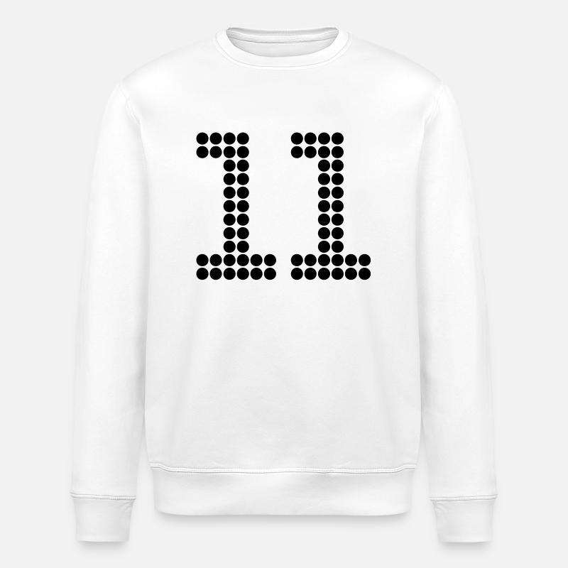 11 - Sweat bio ROLLER Stanley/Stella Unisexe - blanc