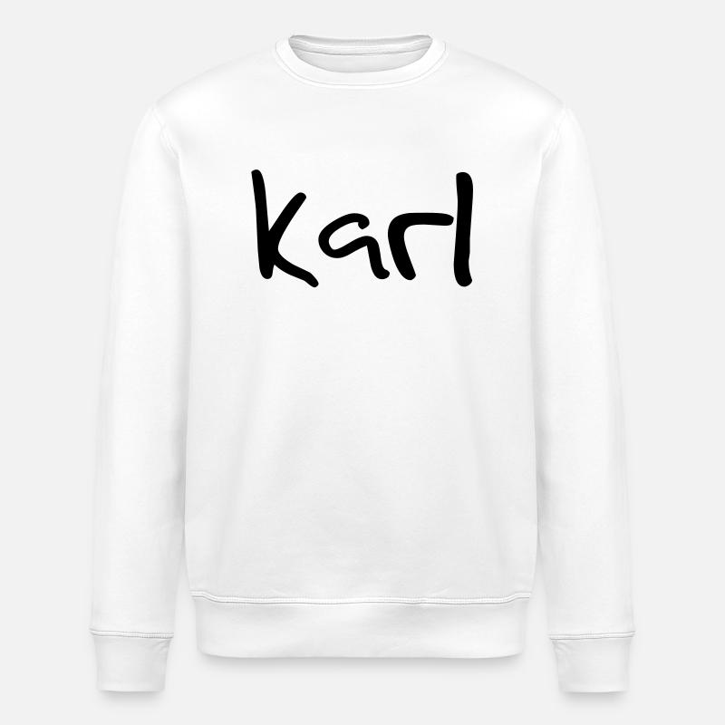 karl - Sweat bio ROLLER Stanley/Stella Unisexe - blanc