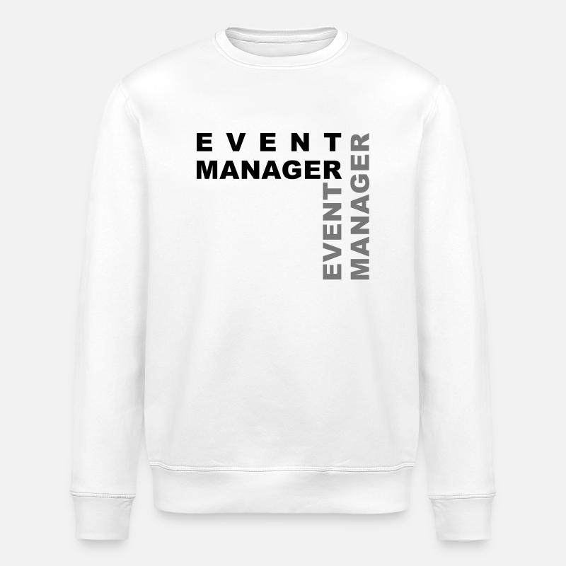 Eventmanager - V2 - Sweat bio ROLLER Stanley/Stella Unisexe - blanc
