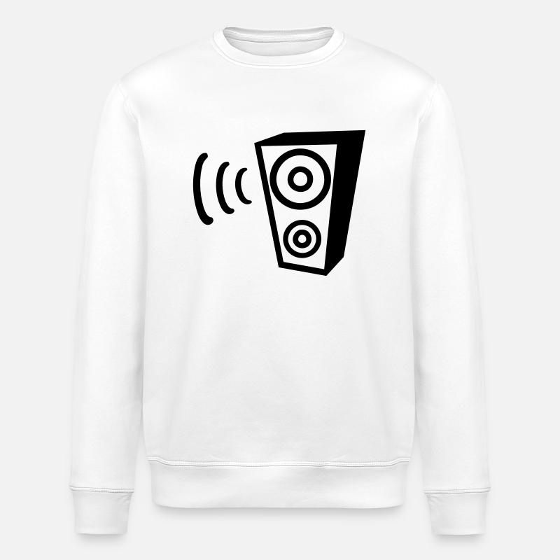 Speaker - Stanley/Stella ROLLER Unisex Organic Sweatshirt - white