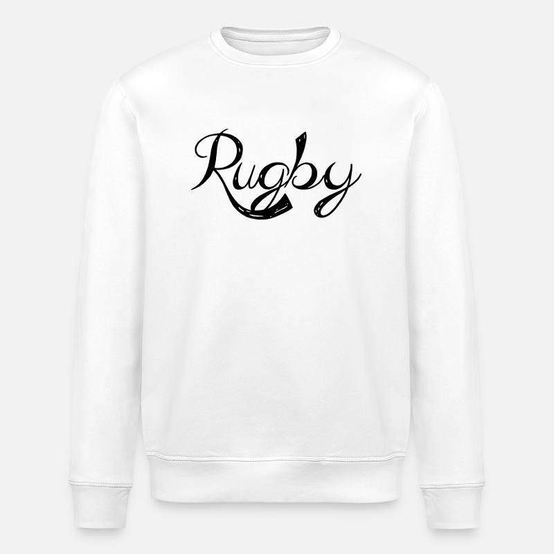 Ein Rugby- - Stanley/Stella Unisex Bio-Sweatshirt ROLLER - Weiß