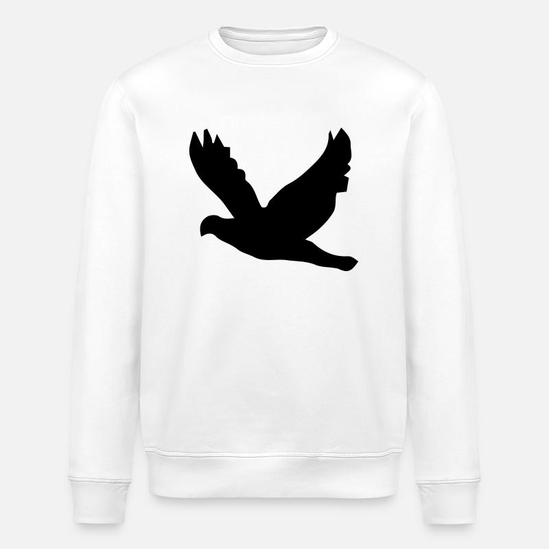 bird - Sweat bio ROLLER Stanley/Stella Unisexe - blanc