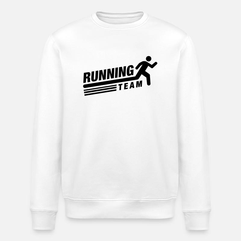 running_team_ll1 - Sweat bio ROLLER Stanley/Stella Unisexe - blanc