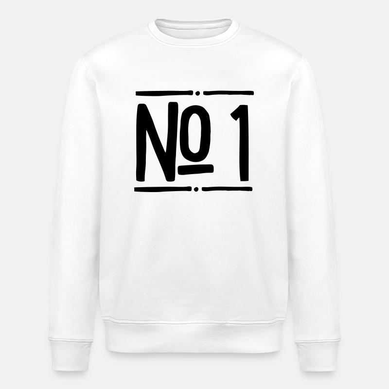 no 1 - Sweat bio ROLLER Stanley/Stella Unisexe - blanc