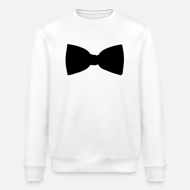 Bow tie - Sweat bio ROLLER Stanley/Stella Unisexe - blanc