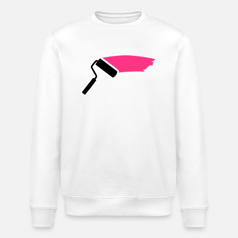 Painter - Stanley/Stella ROLLER Unisex Organic Sweatshirt - white