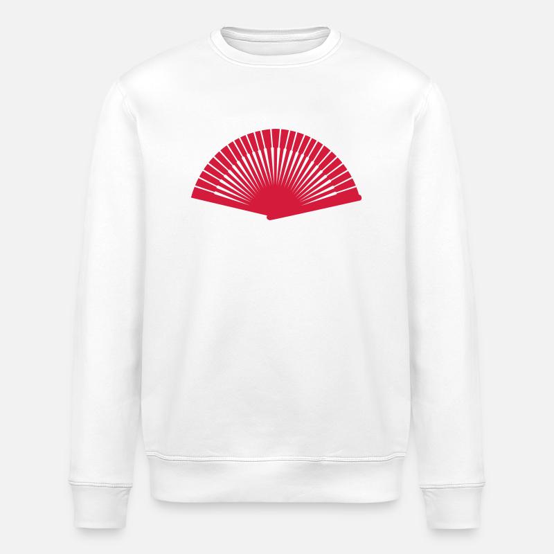 Fächer - Stanley/Stella Unisex Bio-Sweatshirt ROLLER - Weiß