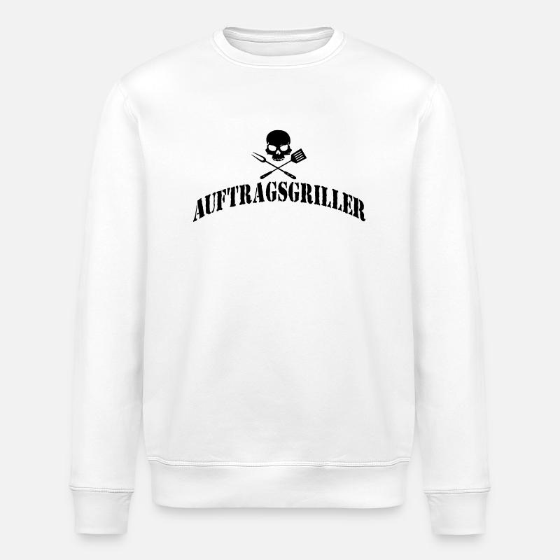 Auftragssgriller - Sweat bio ROLLER Stanley/Stella Unisexe - blanc