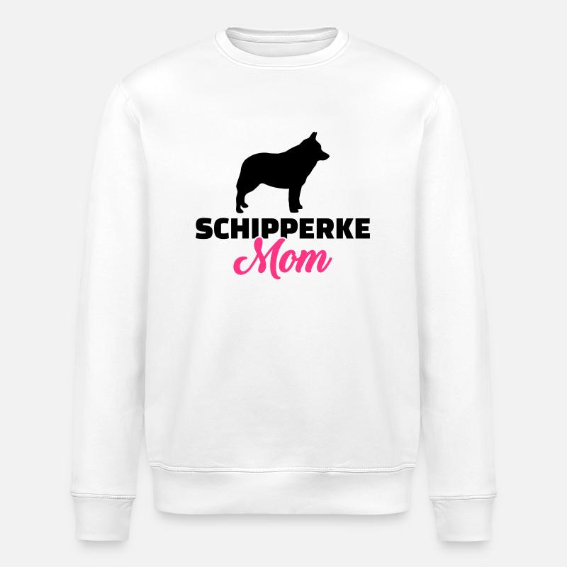 Schipperke - Stanley/Stella Unisex Bio-Sweatshirt ROLLER - Weiß