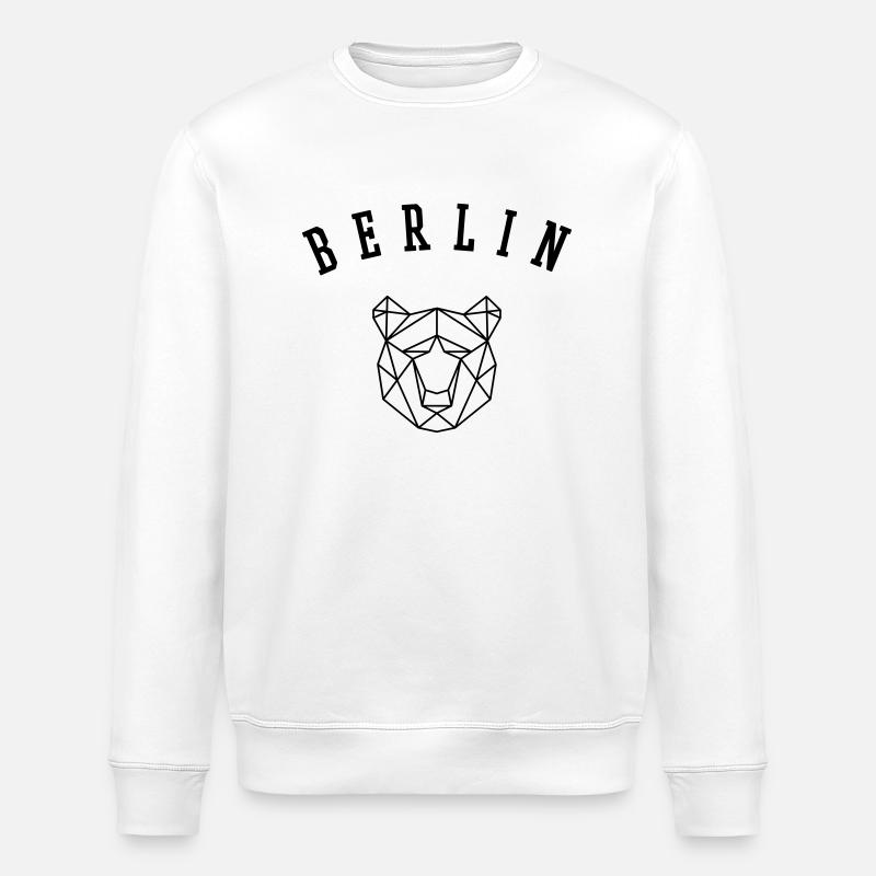 BERLIN - Stanley/Stella ROLLER Unisex Organic Sweatshirt - white