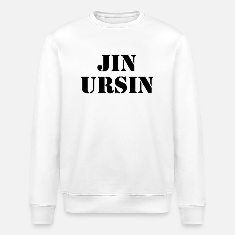 Ouzbek - Sweat bio ROLLER Stanley/Stella Unisexe - blanc