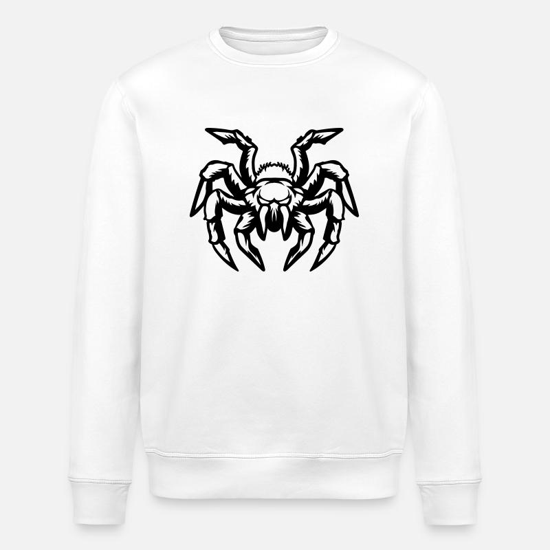 spider - Stanley/Stella ROLLER Unisex Organic Sweatshirt - white