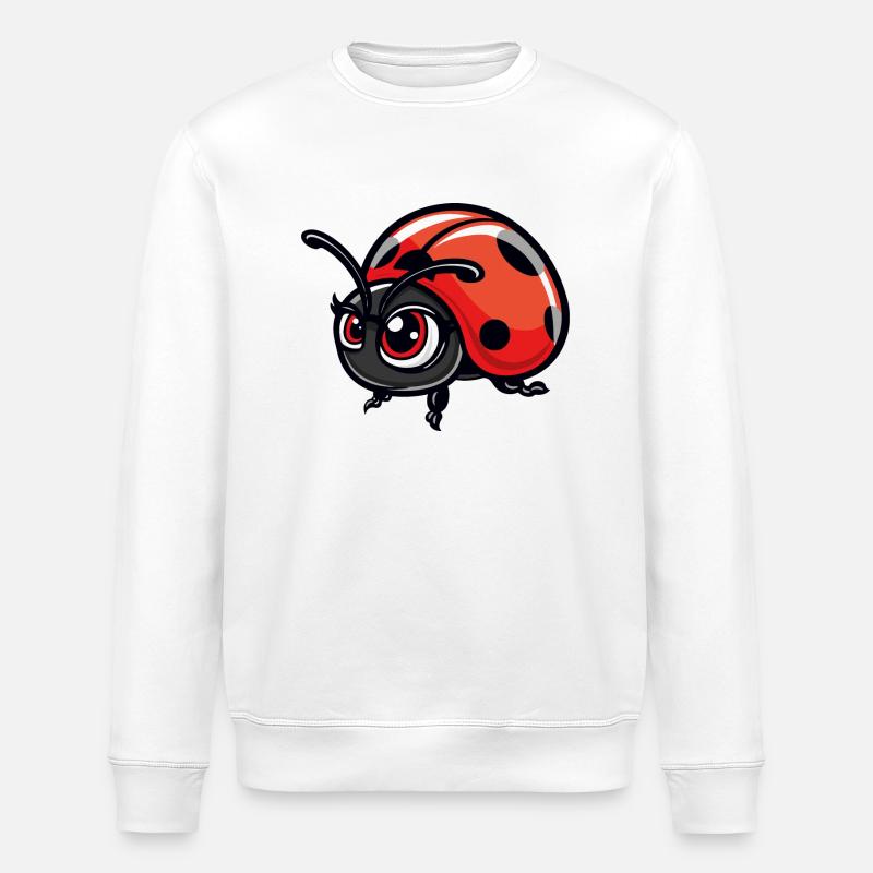 Maikäfer Bande dessinée - Sweat bio ROLLER Stanley/Stella Unisexe - blanc