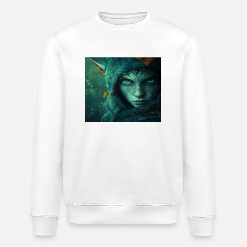 Elfe - Stanley/Stella Unisex Bio-Sweatshirt ROLLER - Weiß