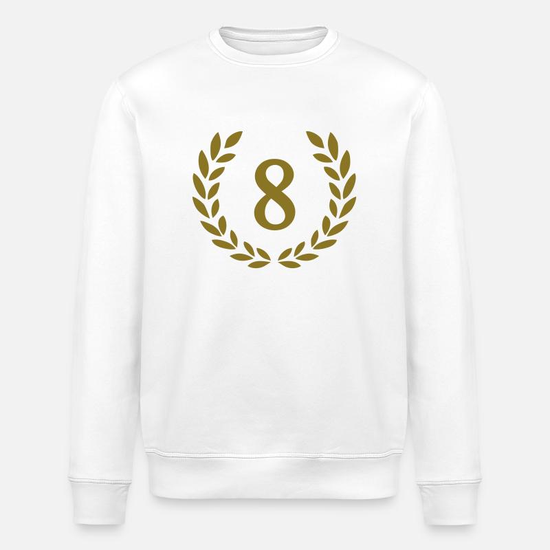 8 - Stanley/Stella Unisex Bio-Sweatshirt ROLLER - Weiß