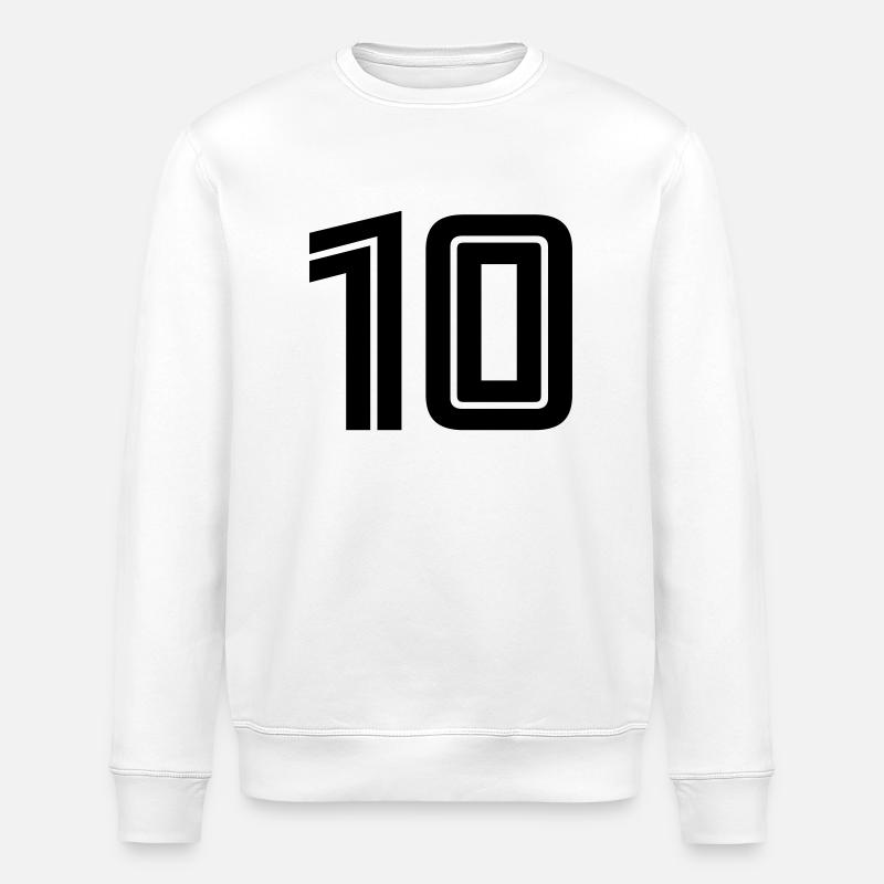 10 - Stanley/Stella Unisex Bio-Sweatshirt ROLLER - Weiß