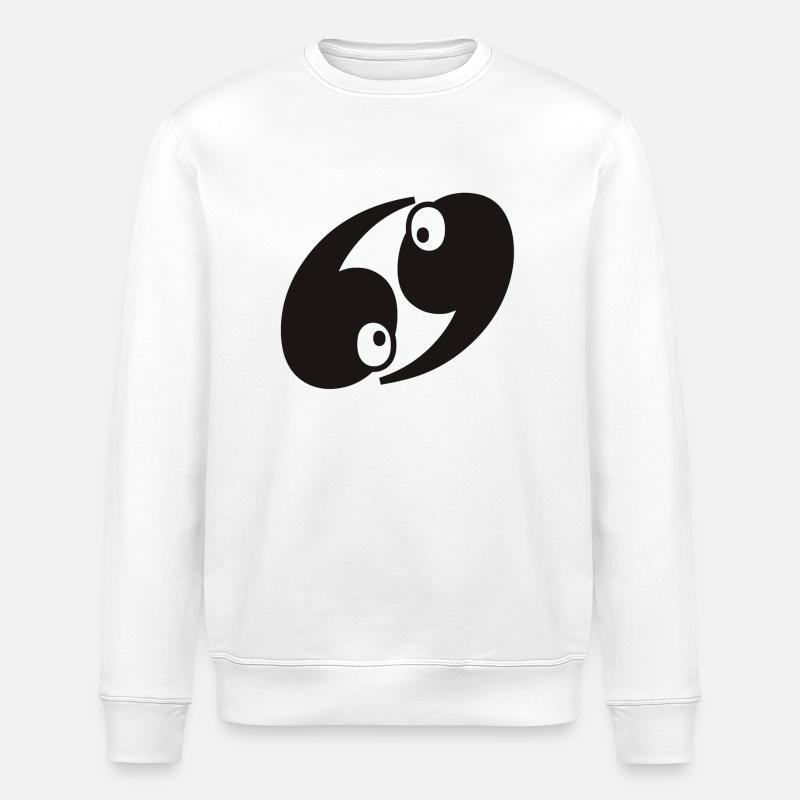 69 - Stanley/Stella Unisex Bio-Sweatshirt ROLLER - Weiß