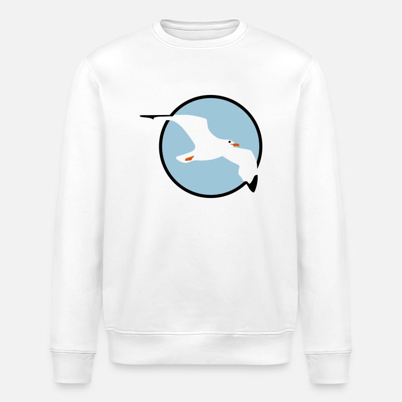 moewe_b - Stanley/Stella Unisex Bio-Sweatshirt ROLLER - Weiß