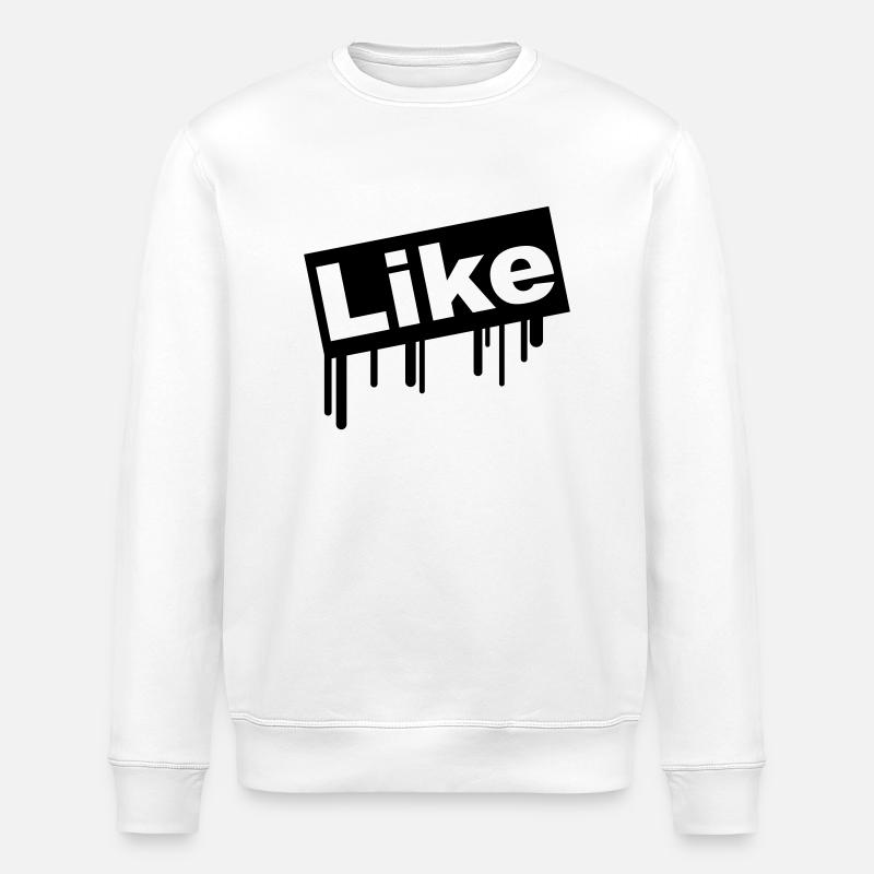 like - Stanley/Stella Unisex Bio-Sweatshirt ROLLER - Weiß