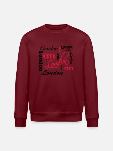 London - Stanley/Stella ROLLER Unisex Organic Sweatshirt - white