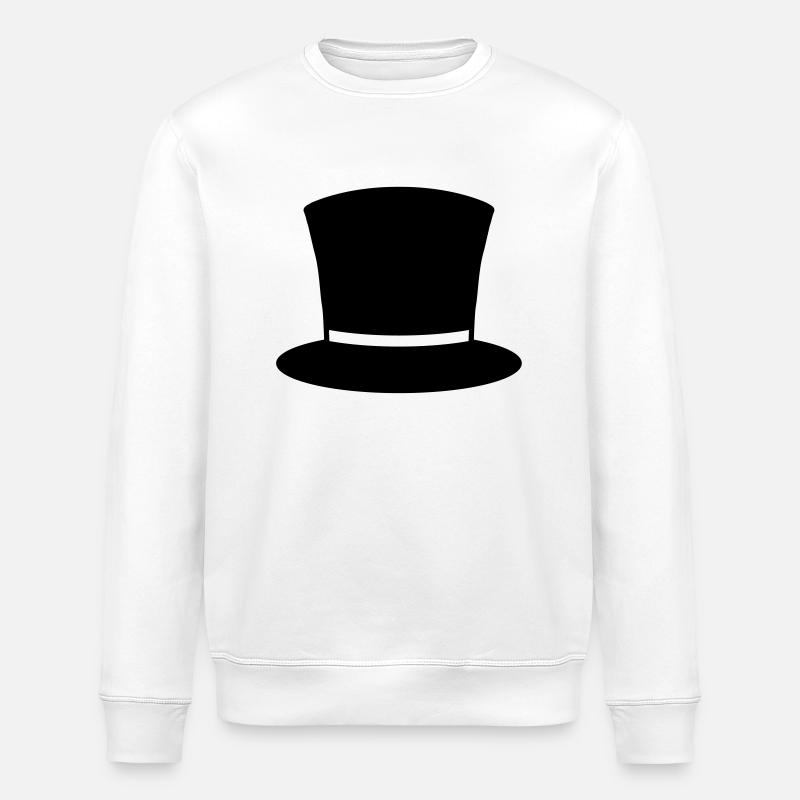 Zylinder - Stanley/Stella Unisex Bio-Sweatshirt ROLLER - Weiß
