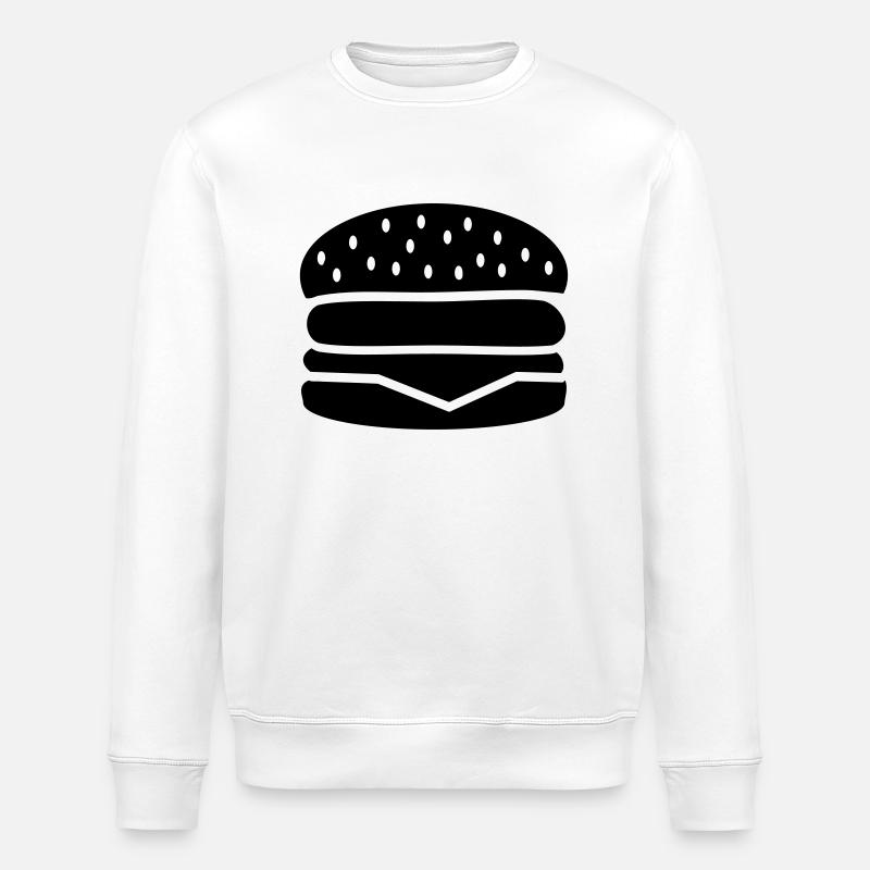 Burger - Stanley/Stella Unisex Bio-Sweatshirt ROLLER - Weiß