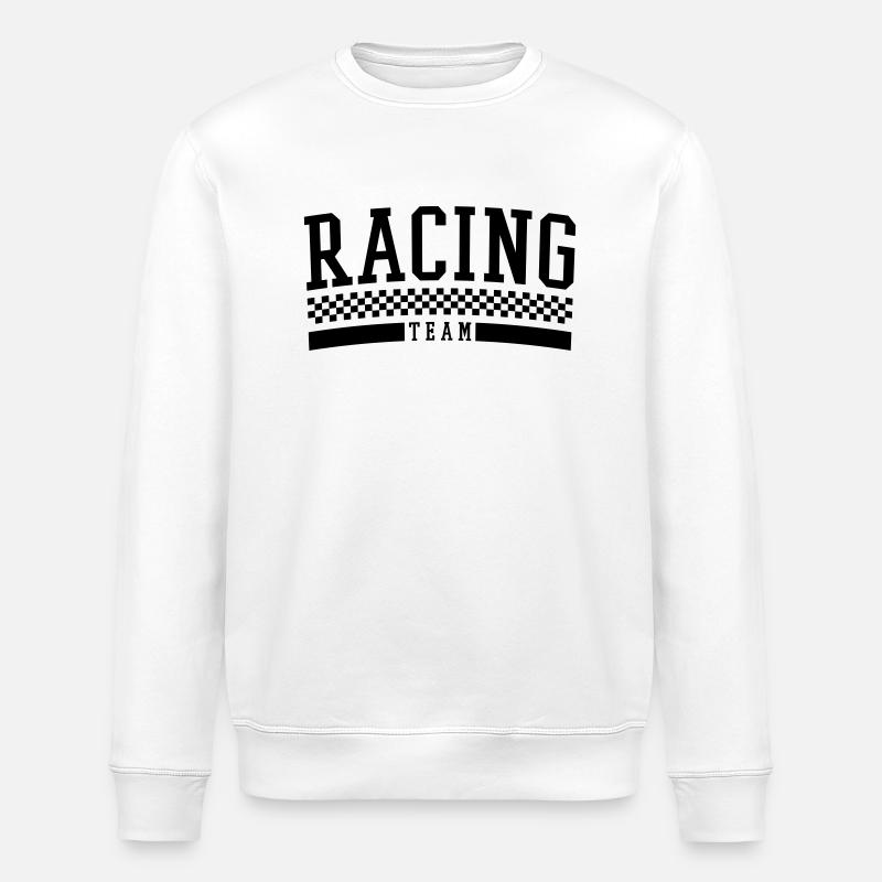 Racing Team - Sweat bio ROLLER Stanley/Stella Unisexe - blanc