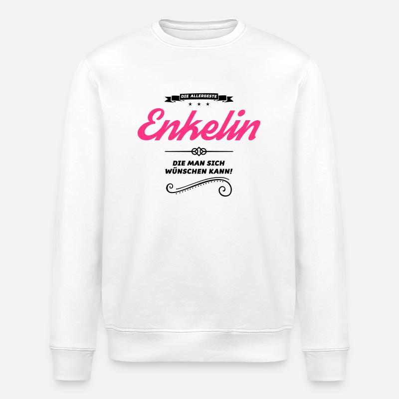 enkelin allerbeste - Stanley/Stella Unisex Bio-Sweatshirt ROLLER - Weiß