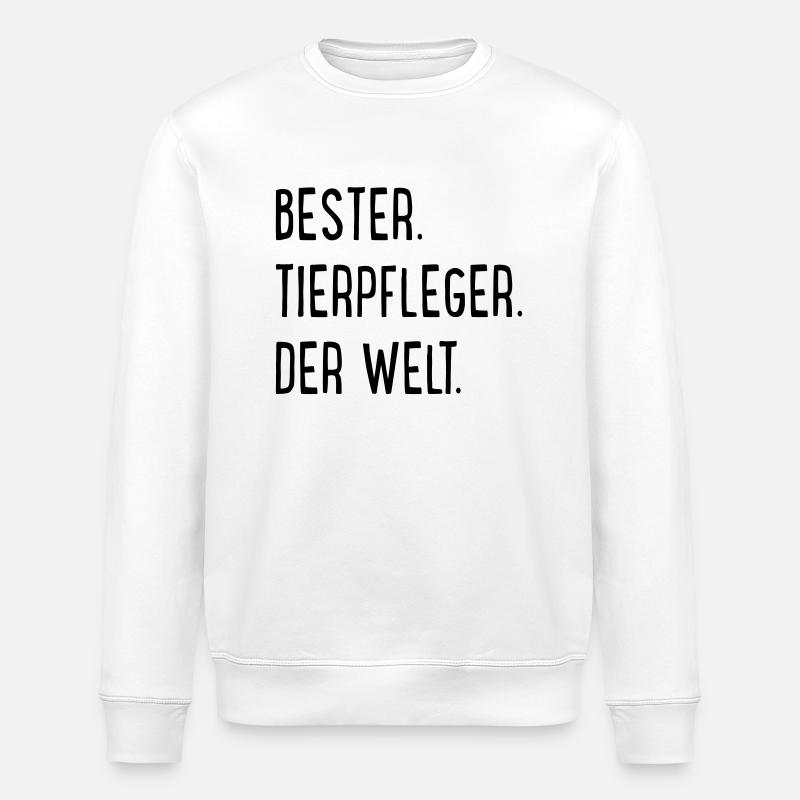 Tierpfleger - Stanley/Stella Unisex Bio-Sweatshirt ROLLER - Weiß