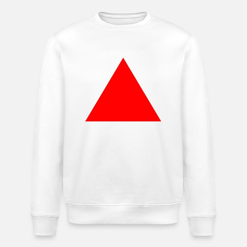 Dreieck - Stanley/Stella Unisex Bio-Sweatshirt ROLLER - Weiß