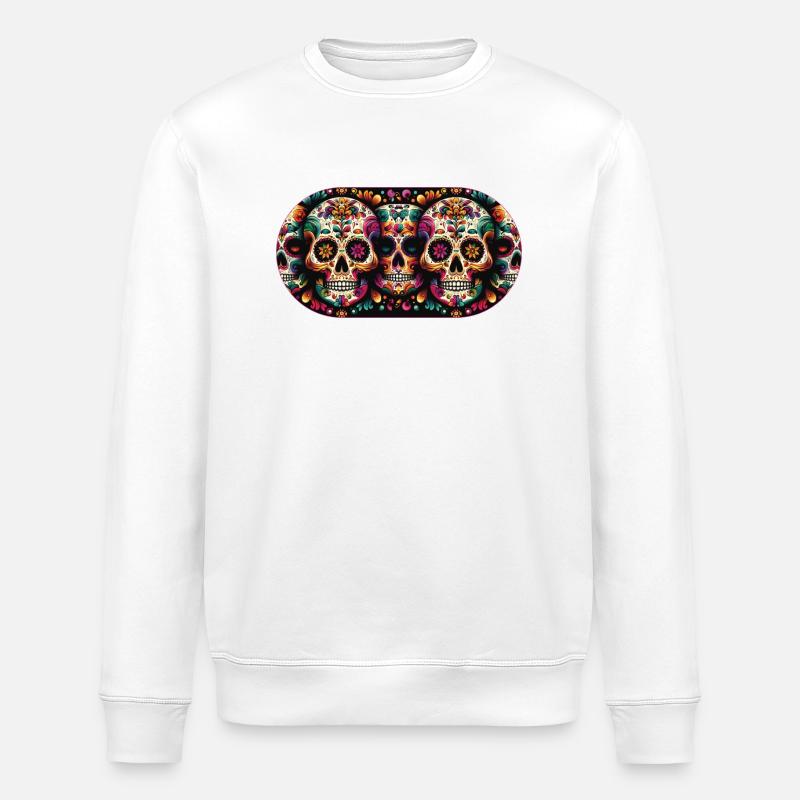 Mexico Vibes - Stanley/Stella Unisex Bio-Sweatshirt ROLLER - Weiß
