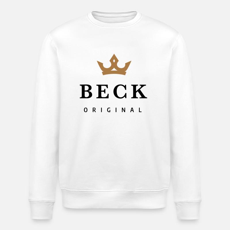 Beck - Sweat bio ROLLER Stanley/Stella Unisexe - blanc