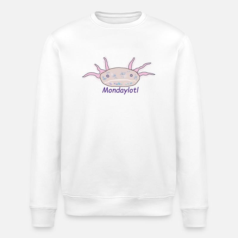 Mondaylotl - Stanley/Stella Unisex Bio-Sweatshirt ROLLER - Weiß
