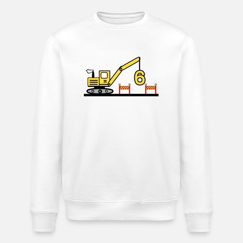 Bagger - Stanley/Stella Unisex Bio-Sweatshirt ROLLER - Weiß