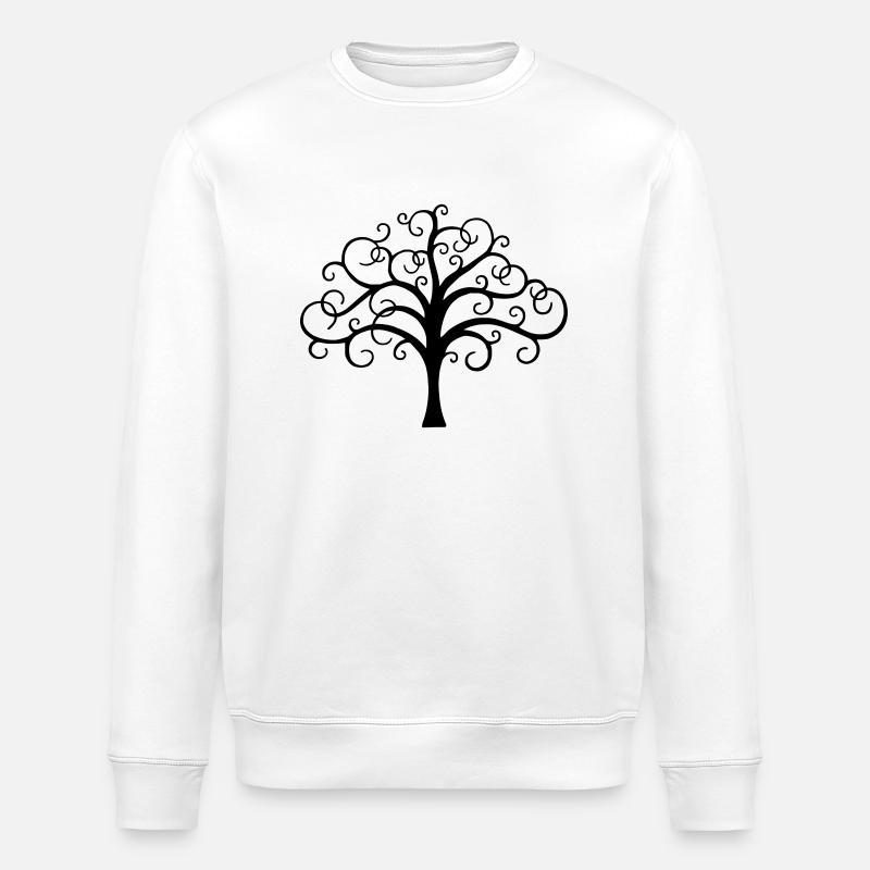 magical tree nature - Sweat bio ROLLER Stanley/Stella Unisexe - blanc