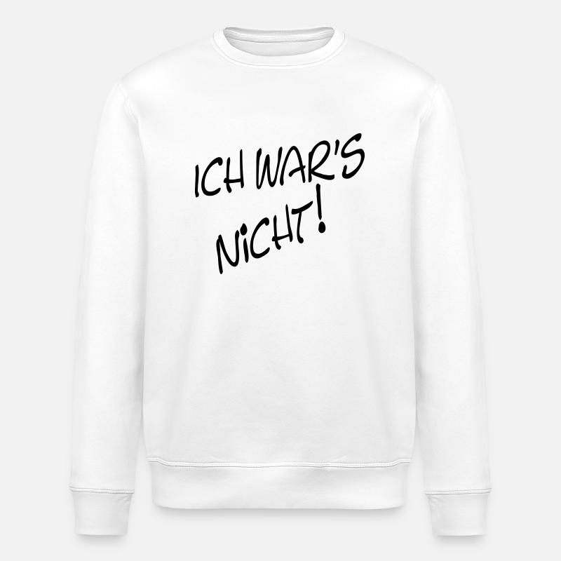 J'ÉTAIS n'est pas! - Sweat bio ROLLER Stanley/Stella Unisexe - blanc
