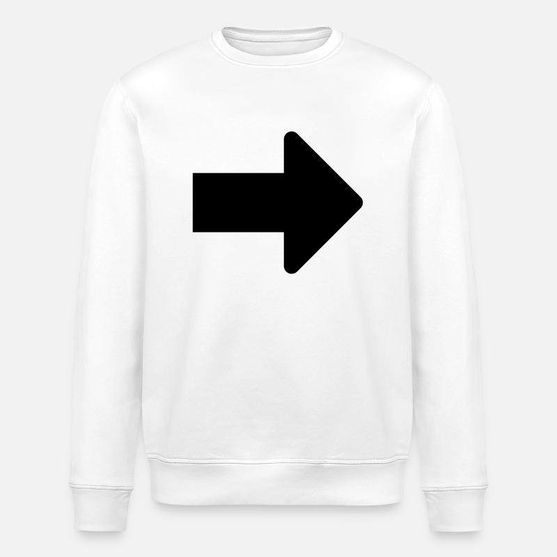 arrow - Stanley/Stella Unisex Bio-Sweatshirt ROLLER - Weiß